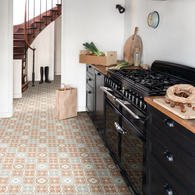 QueensTex Rosed Ale Felt Vinyl Flooring